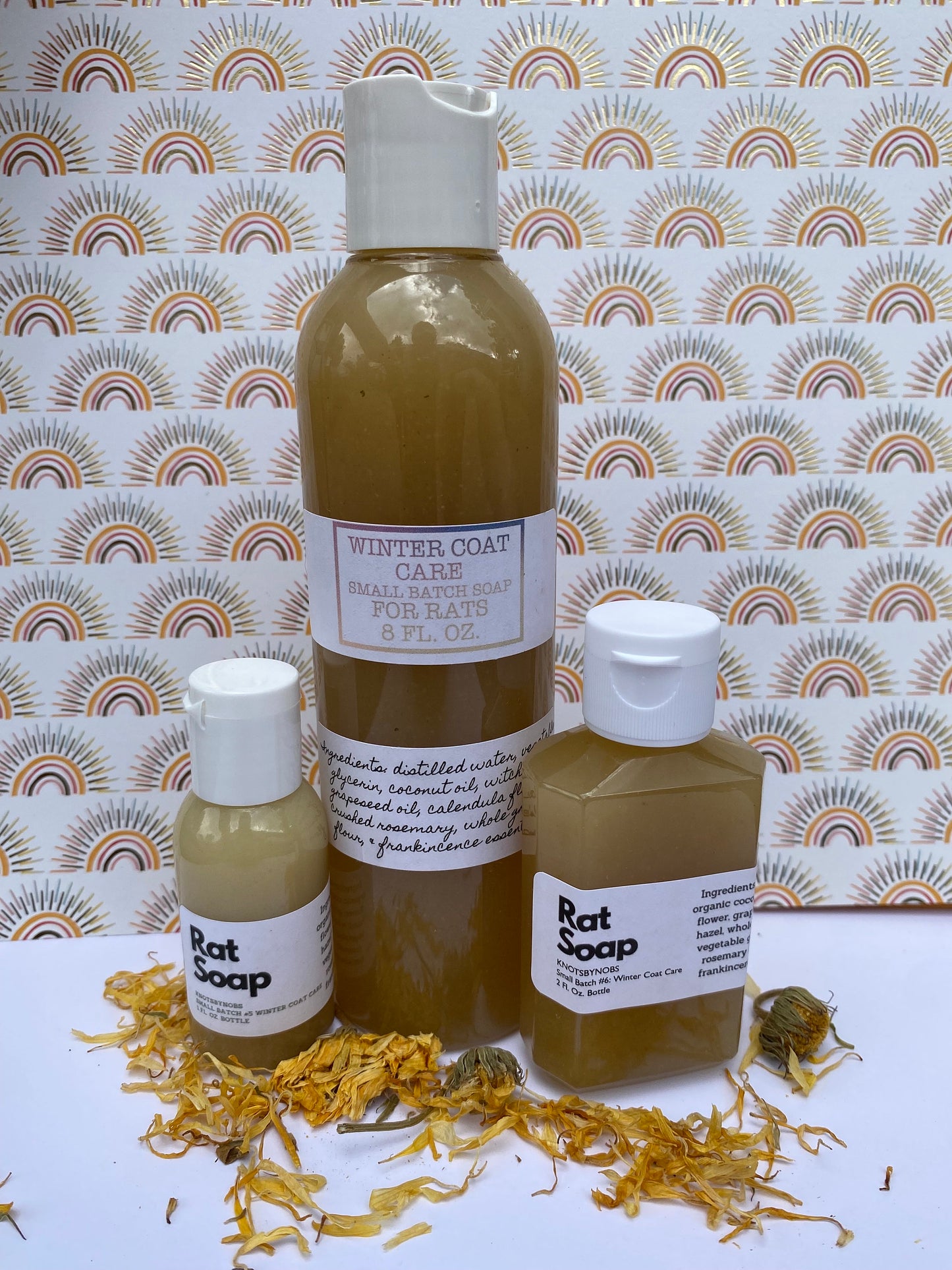 Rat Soap, Frankensince & Calendula Oil, non-toxic, safe, the original natural soap designed for rats