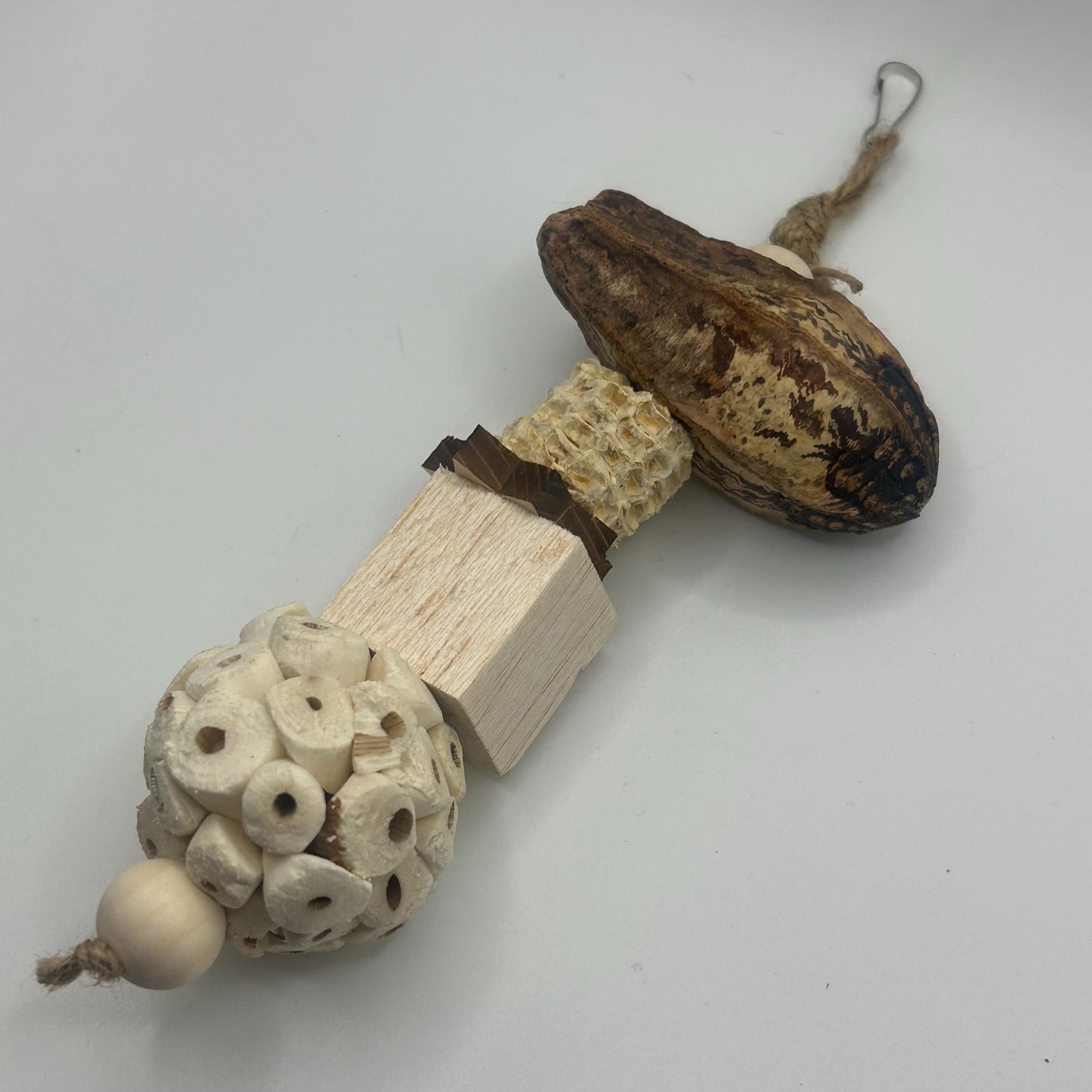 Natural Small Animal Toy, enrichment toy, boredom breaker