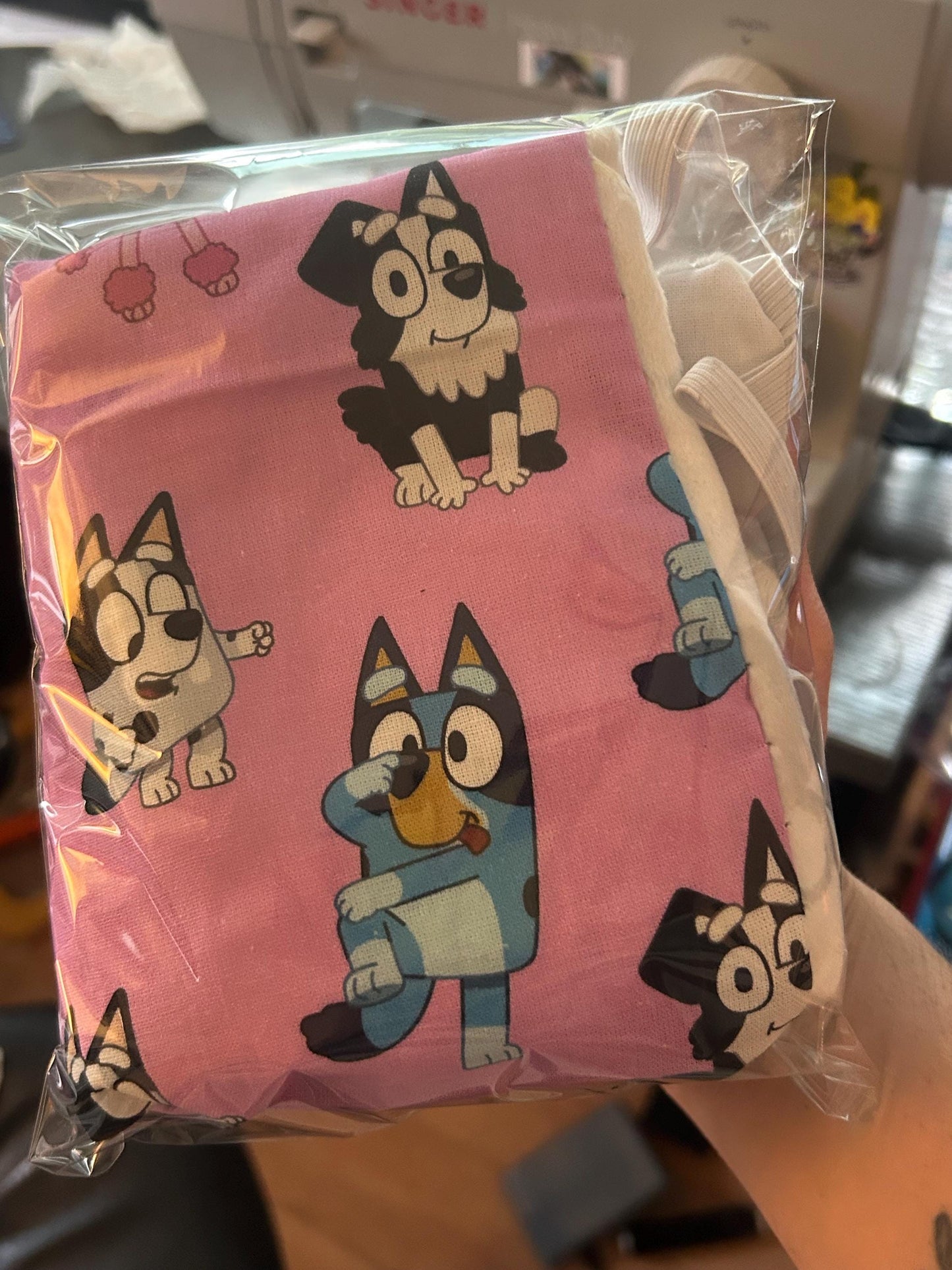Bluey Themed Cage Liner and Hammock Set (includes 2)
