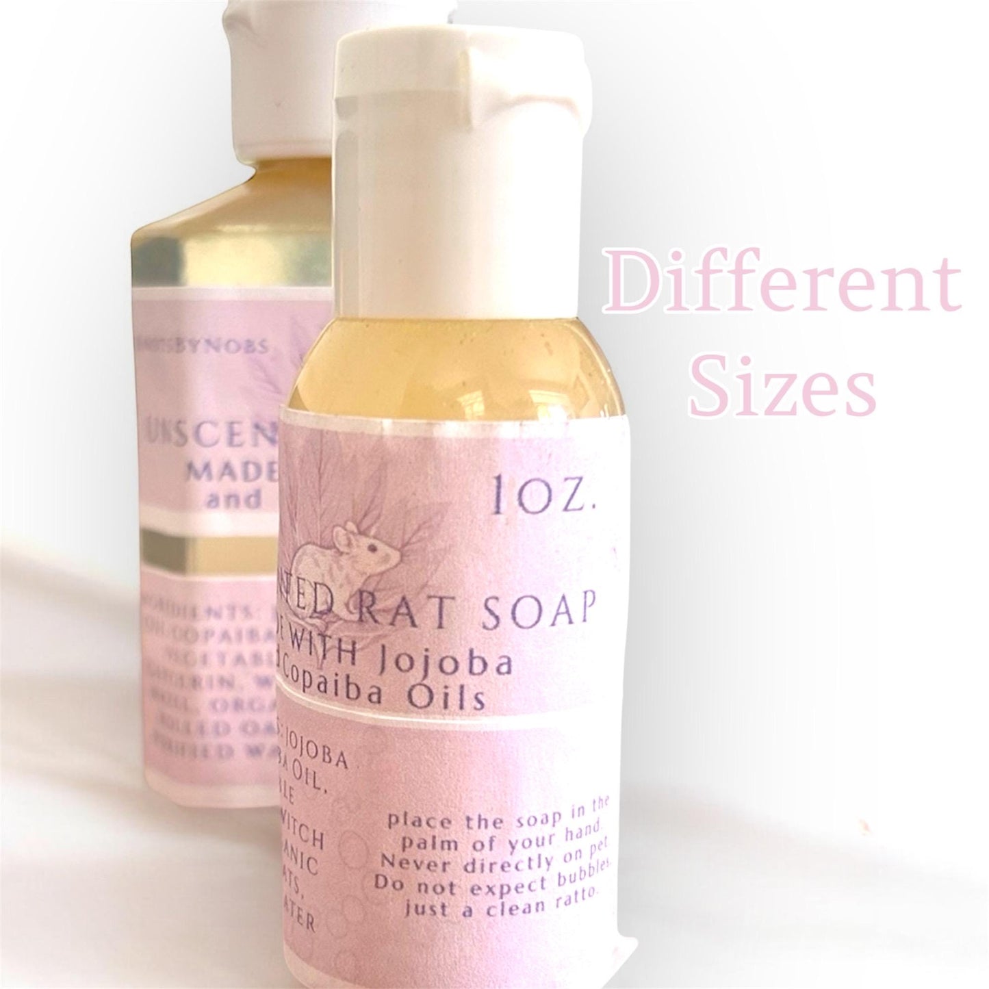 Unscented Rat Soap: Jojoba & Copaiba Oil, Small Batch Recipe