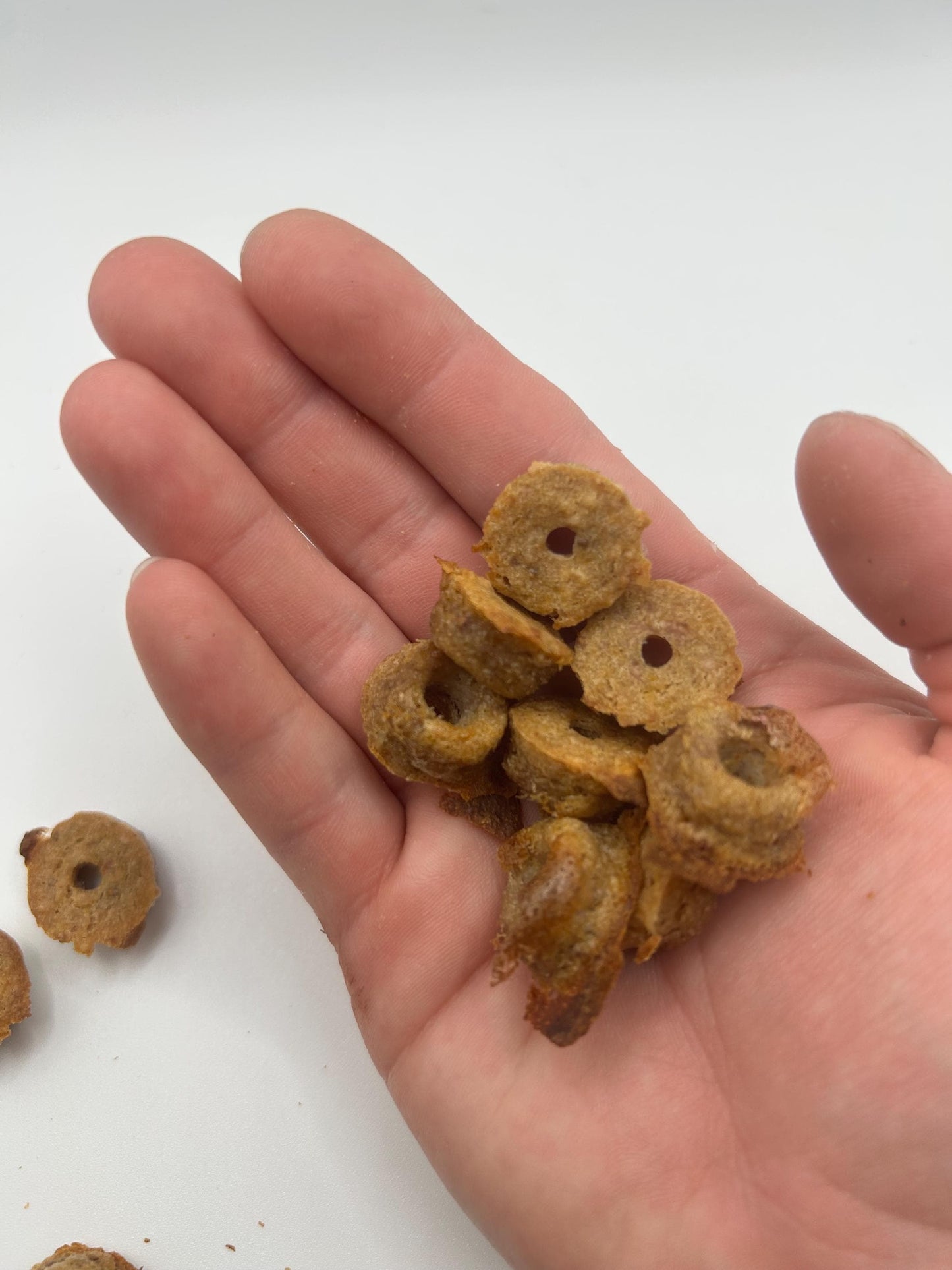 Rat Donuts: Strawberry, Peach and Oatmeal, (20 per order)