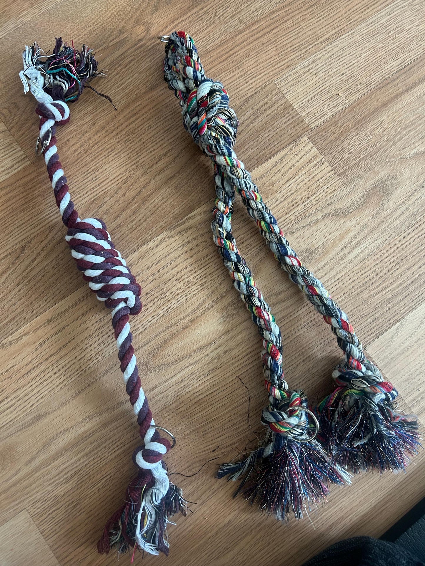 Hanging Rope Toy for Rats, Sugar Gliders, Mice, Small Ferrets