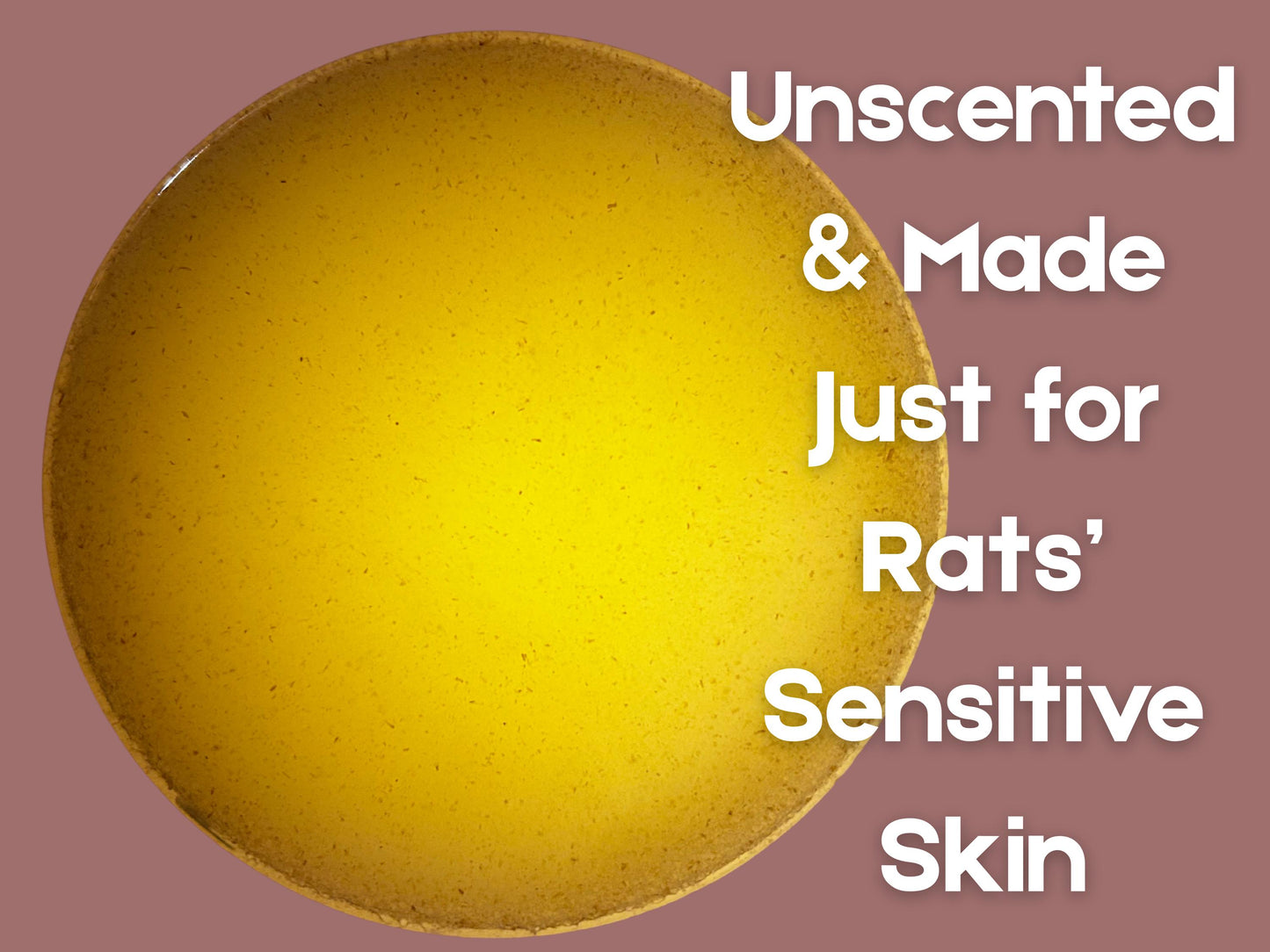 Unscented Rat Soap: Jojoba & Copaiba Oil, Small Batch Recipe