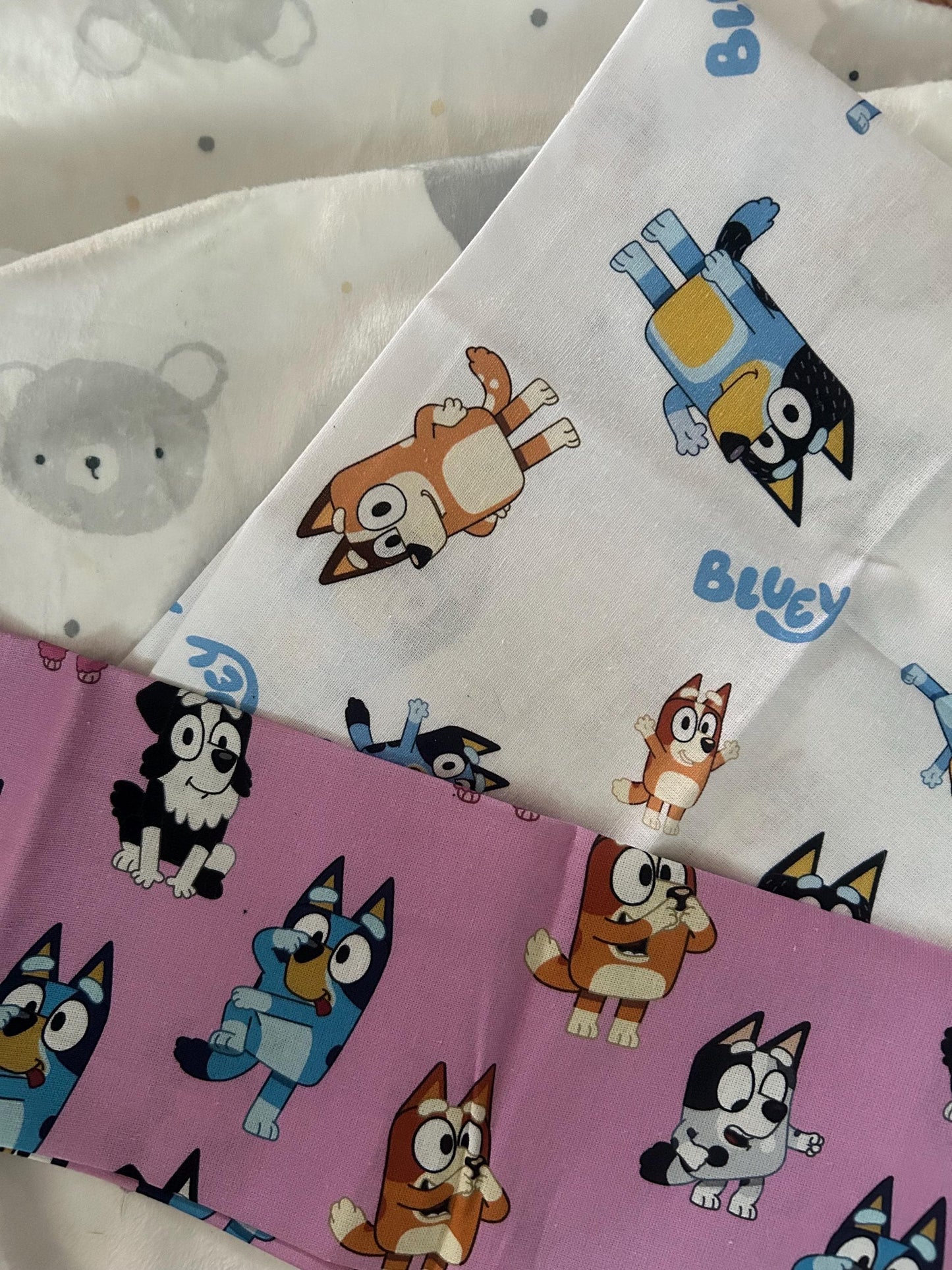 Bluey Themed Cage Liner and Hammock Set (includes 2)