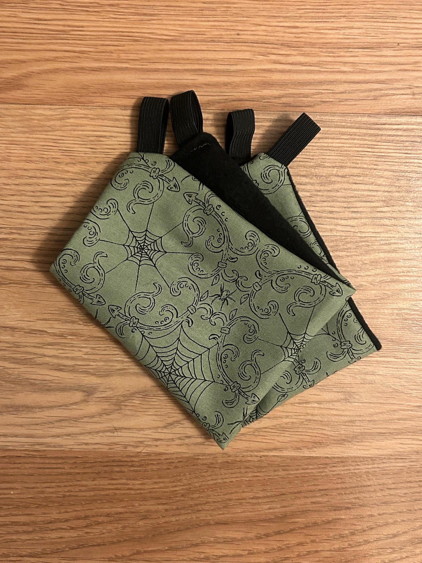 Halloween Hammocks for Small Animals like Rats, elastic loops included ~10 inches