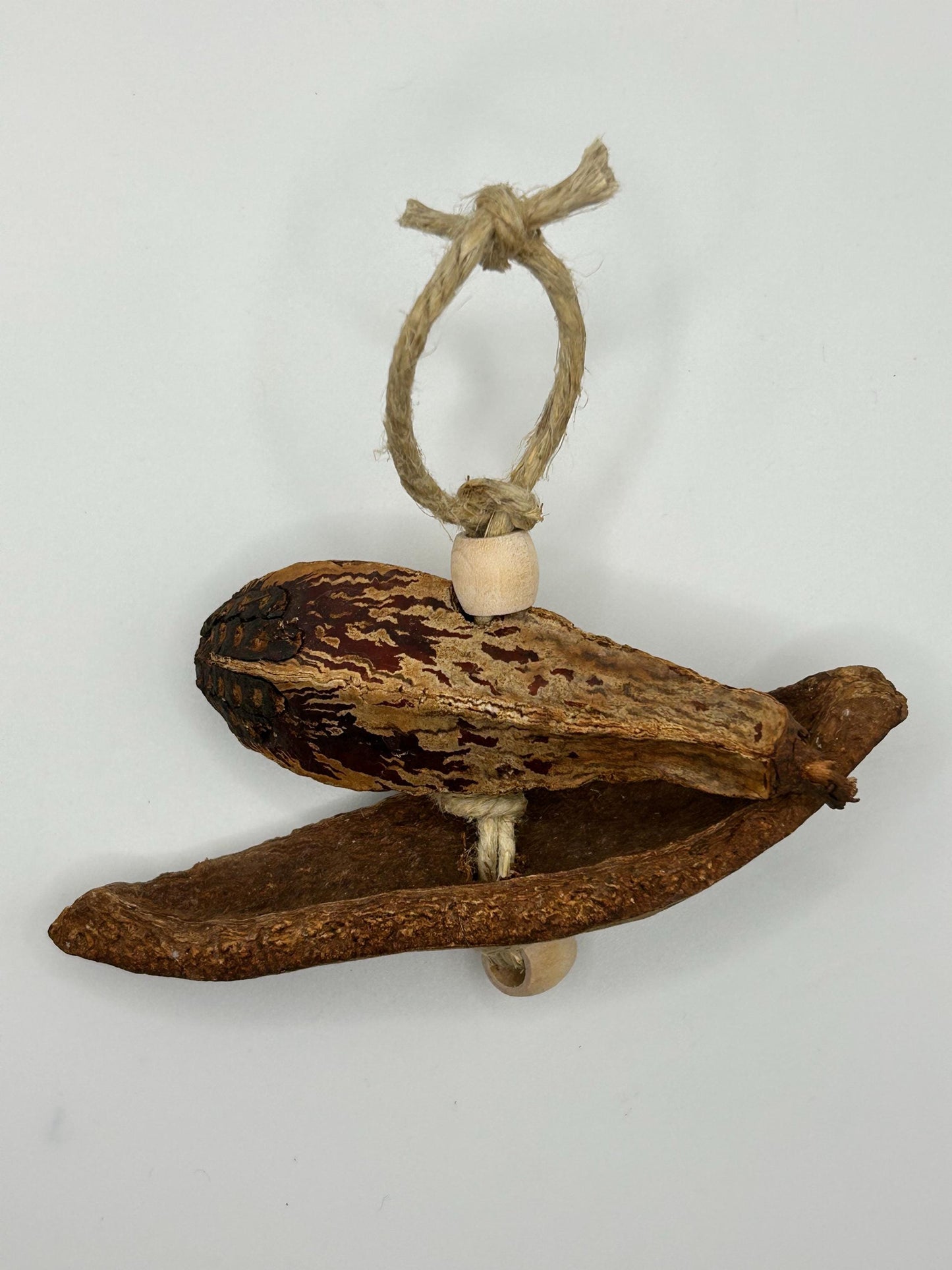 The Mahogany Pod Toy for Small Animals