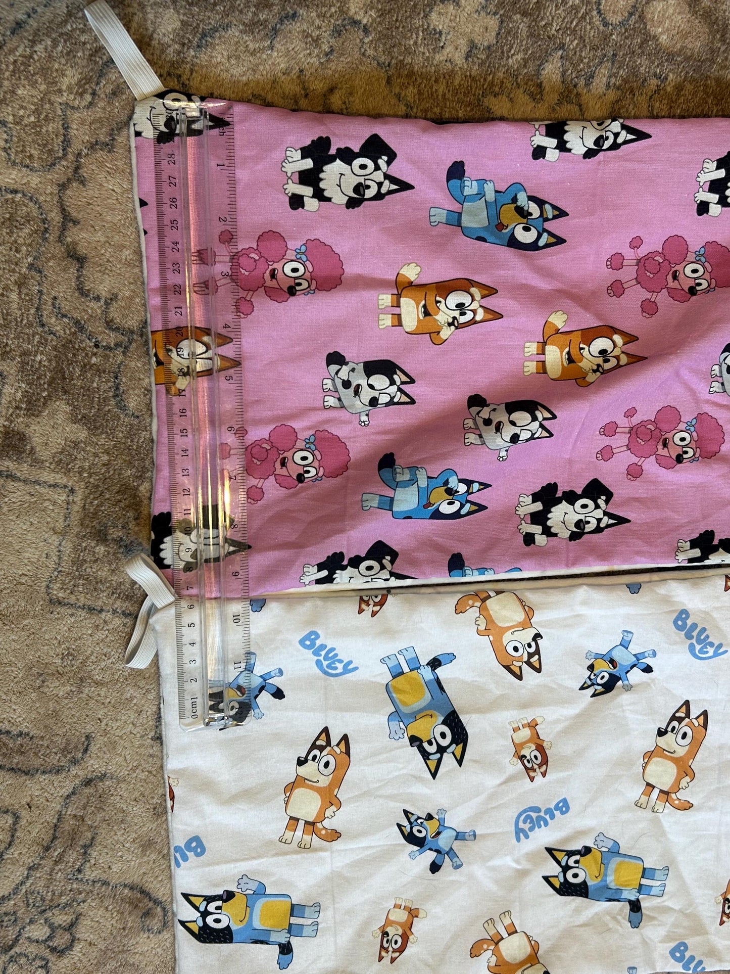 Bluey Themed Cage Liner and Hammock Set (includes 2)