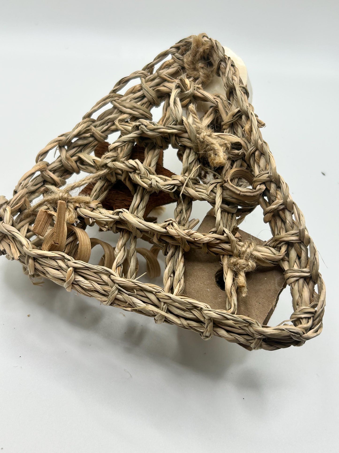 Triangle Seagrass Mat Toy for Rats and other small animals
