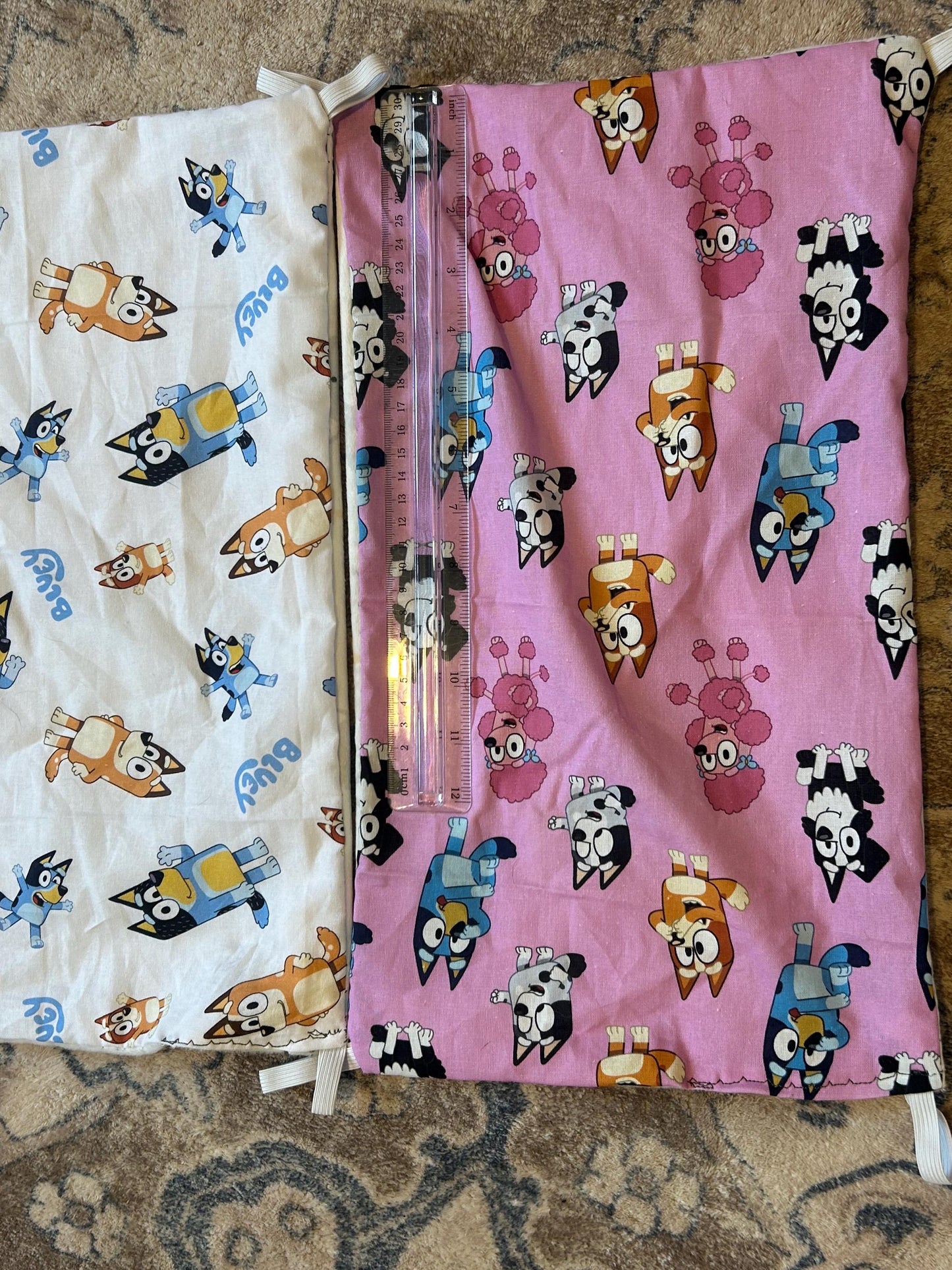Bluey Themed Cage Liner and Hammock Set (includes 2)