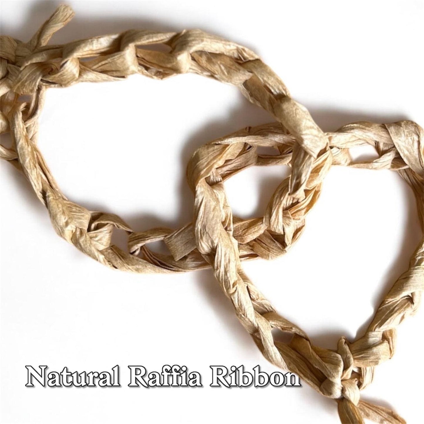 Raffia Garland: Small Animal Cage Boredom Breaker 10 rings
