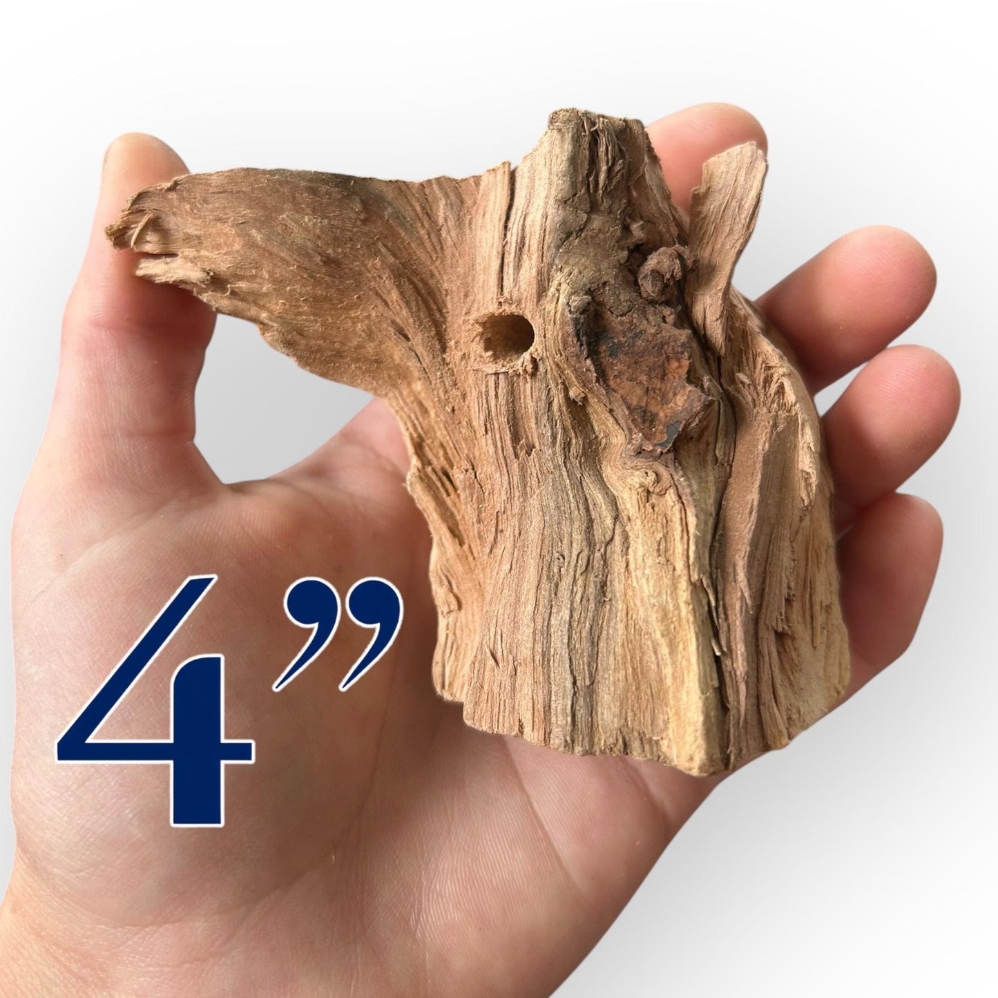 Apple Wood Chunk Chew Toy: Small Animal Cage Hanging Toy
