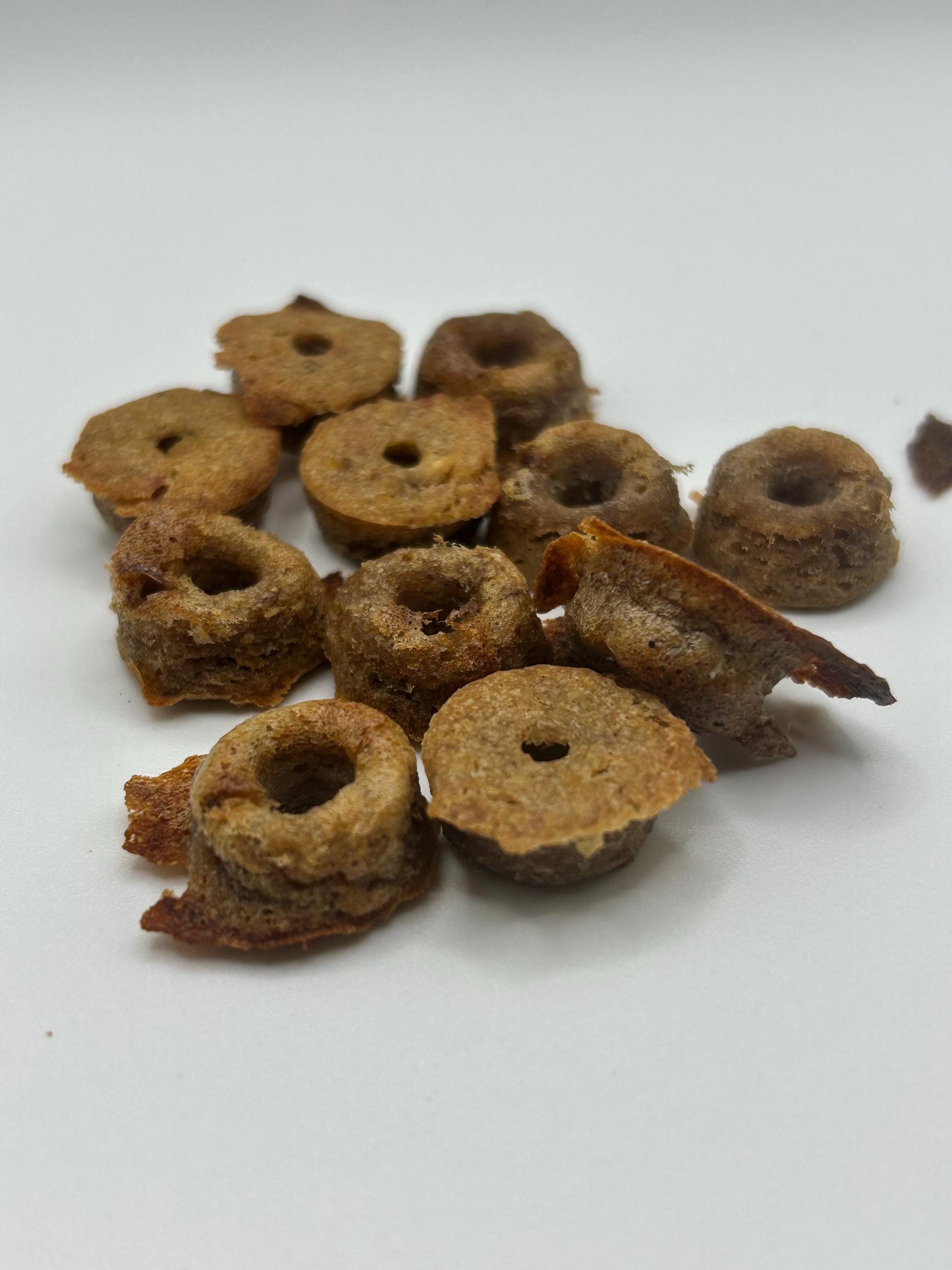 Rat Donuts: Strawberry, Peach and Oatmeal, (20 per order)