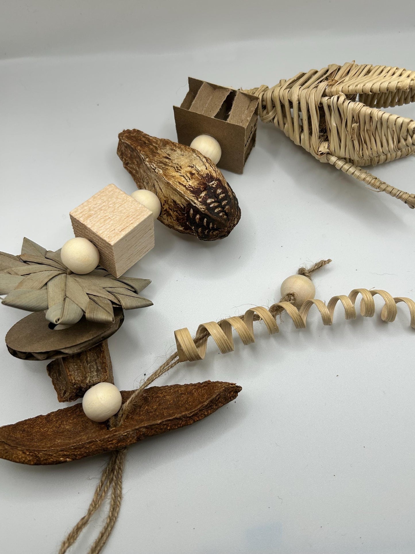 Natural Small Animal Toy, enrichment toy, boredom breaker