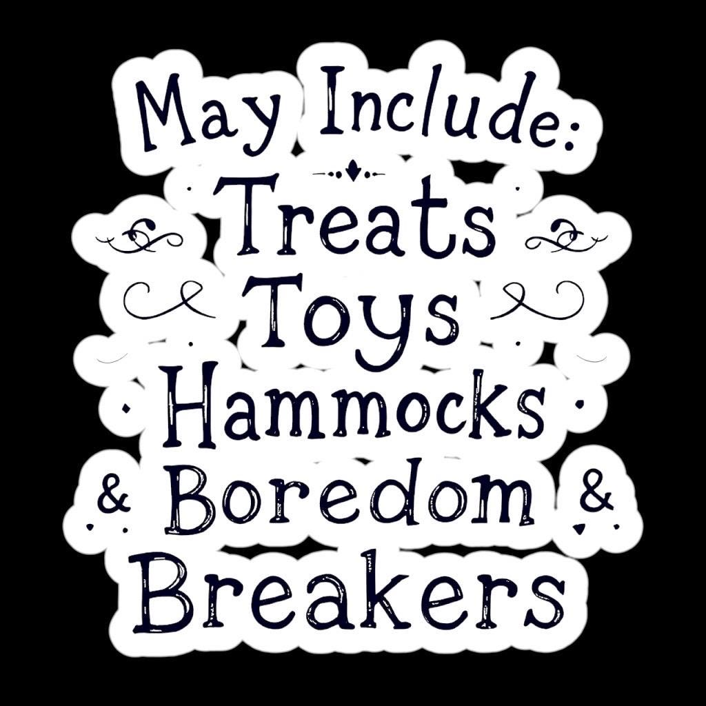 Mystery Rat Gift Box, could include toys, treats, and hammocks