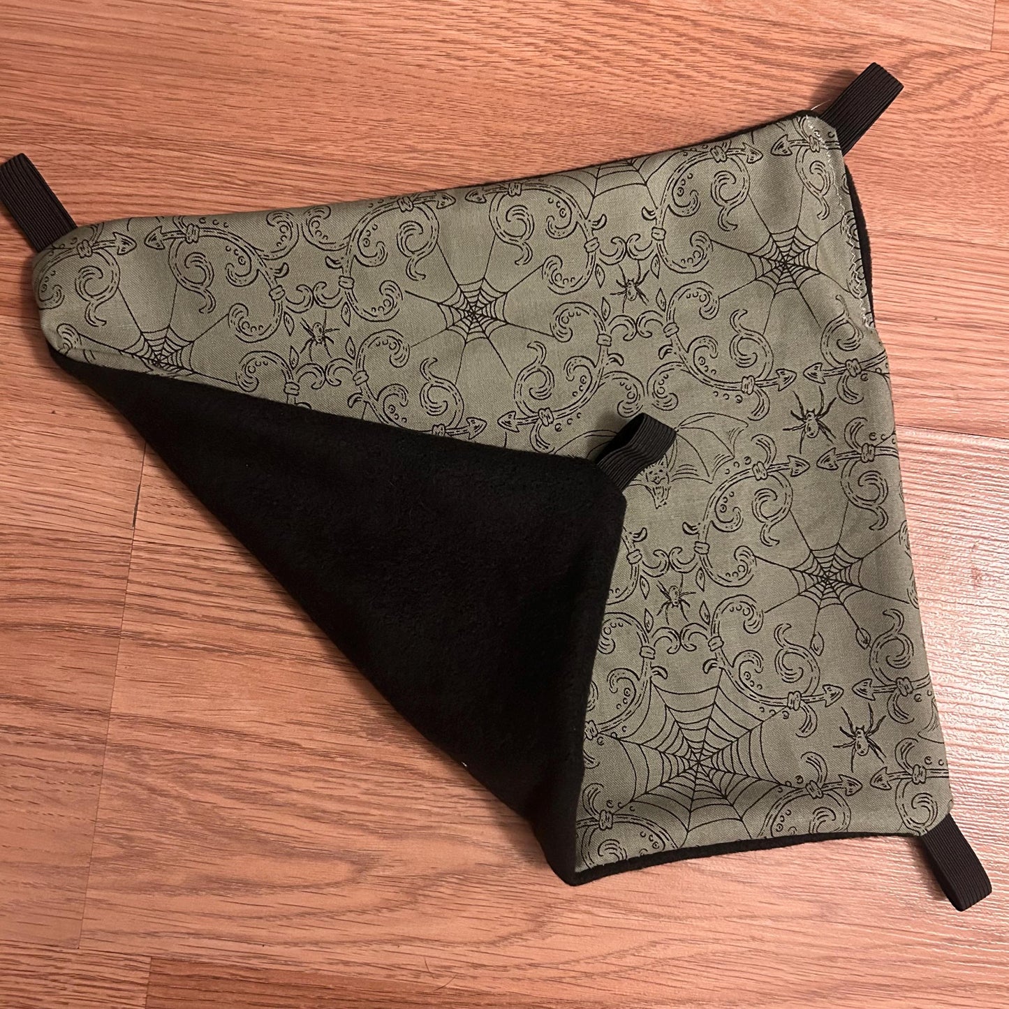 Halloween Hammocks for Small Animals like Rats, elastic loops included ~10 inches