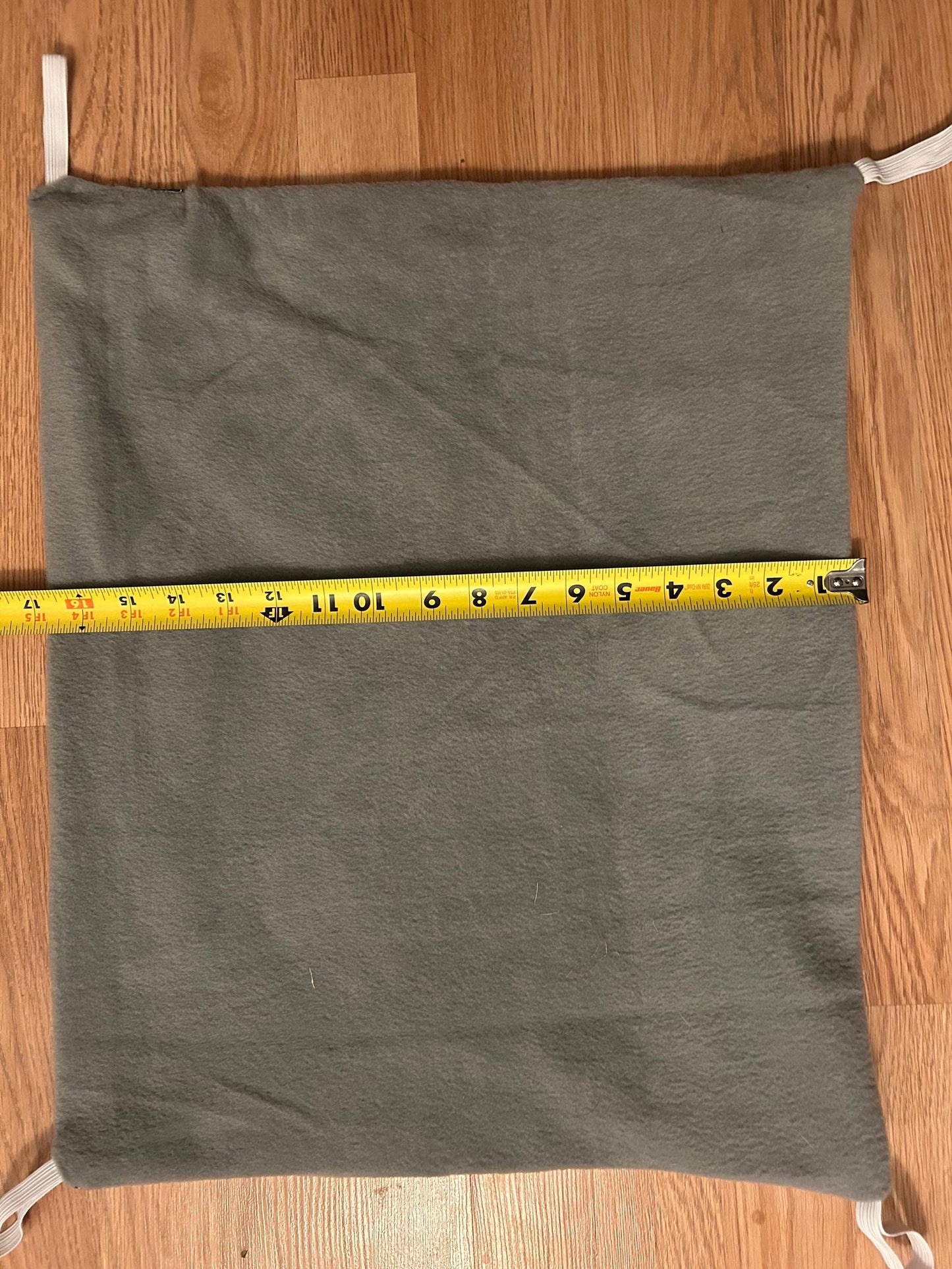 XL Halloween Rat Hammock: Fleece & Cotton, Elastic Loops