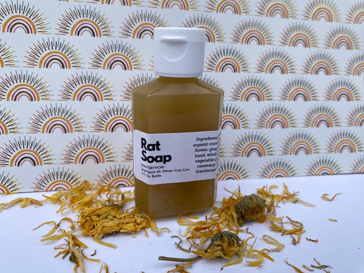 Rat Soap, Frankensince & Calendula Oil, non-toxic, safe, the original natural soap designed for rats