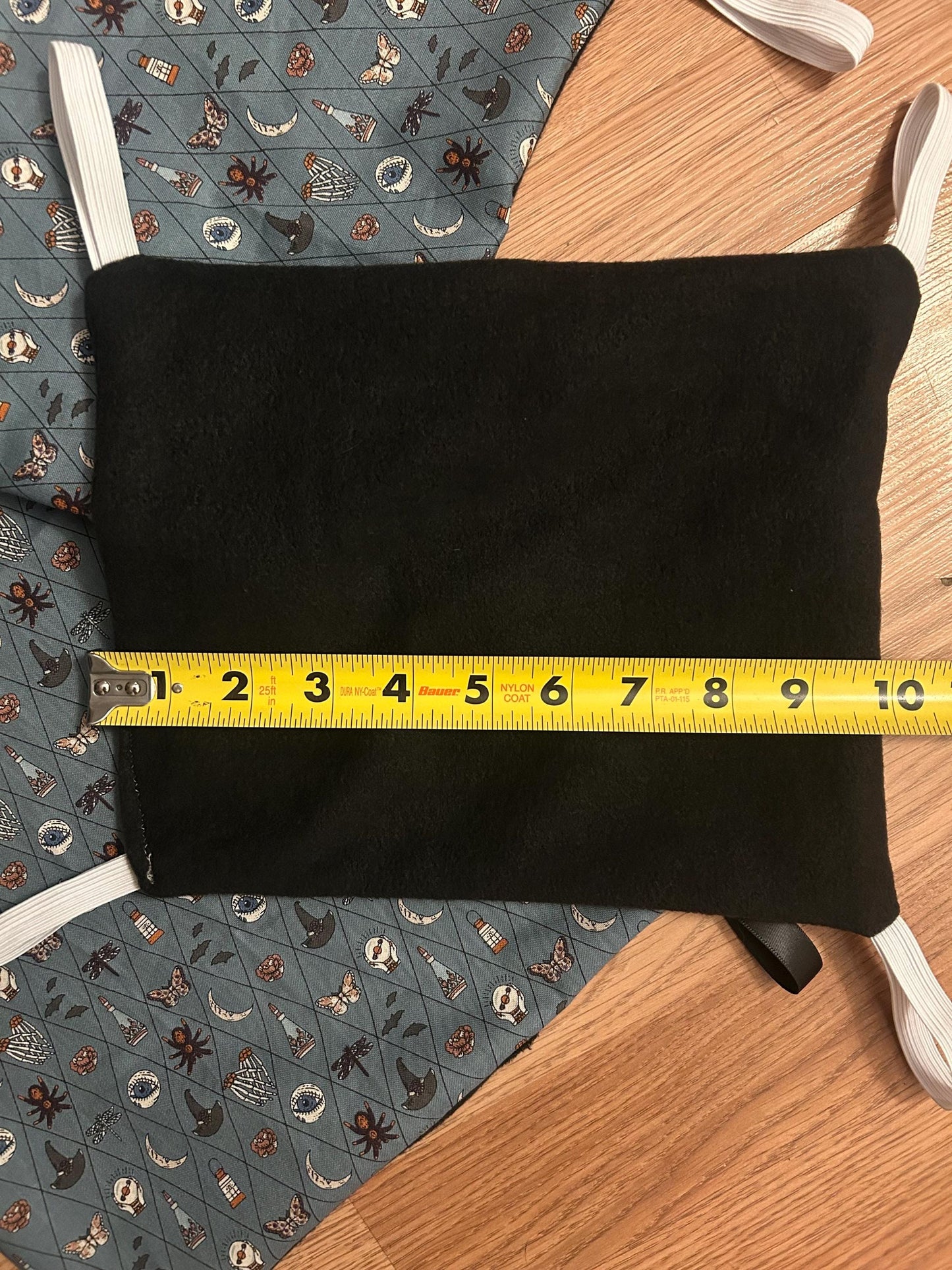 Halloween Hammocks and Tray Liner Set for Small Animals like Rats, easy loops included
