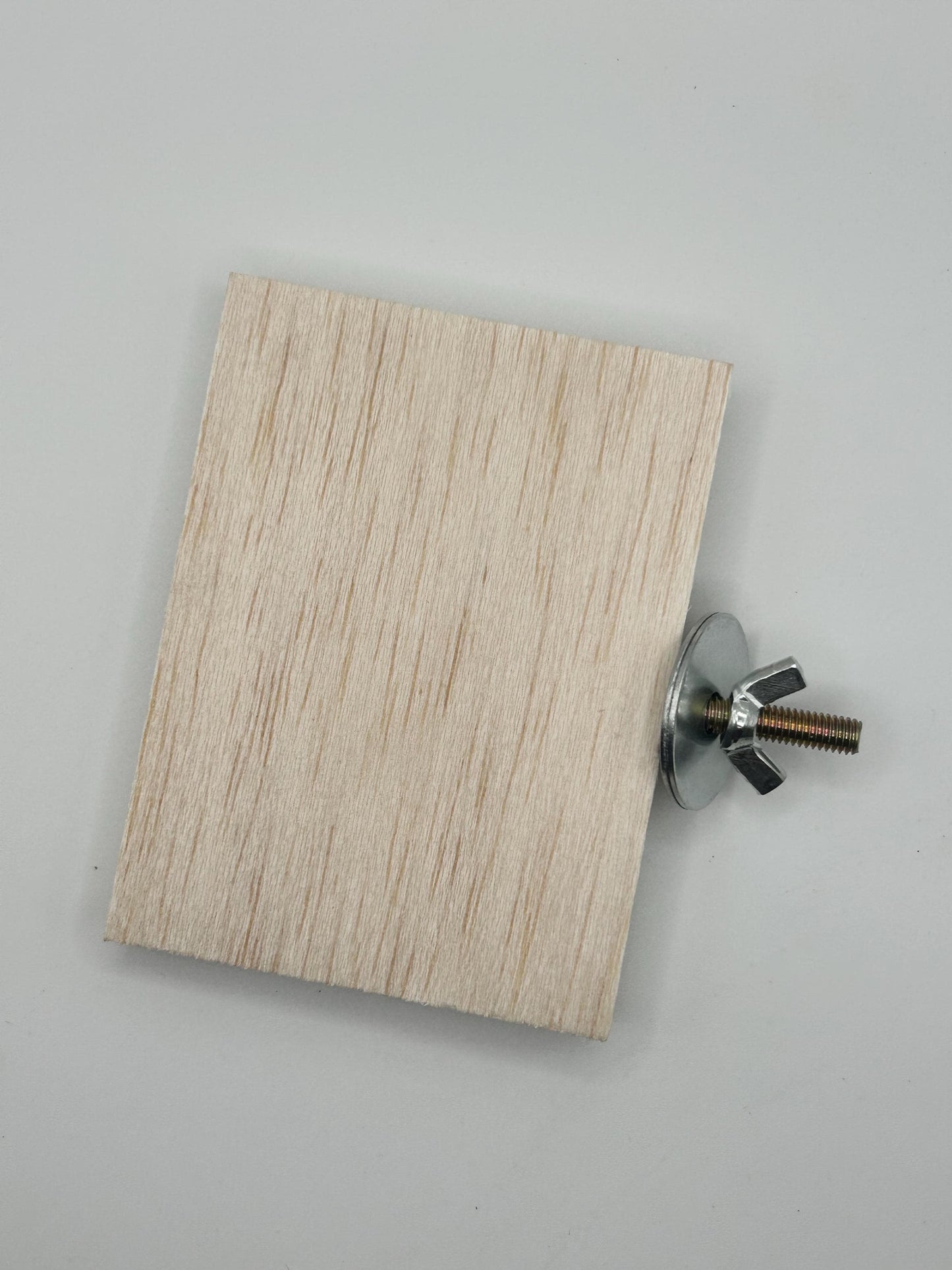 Balsa Wood Perch, 3x4 inch perch for small animals and birds