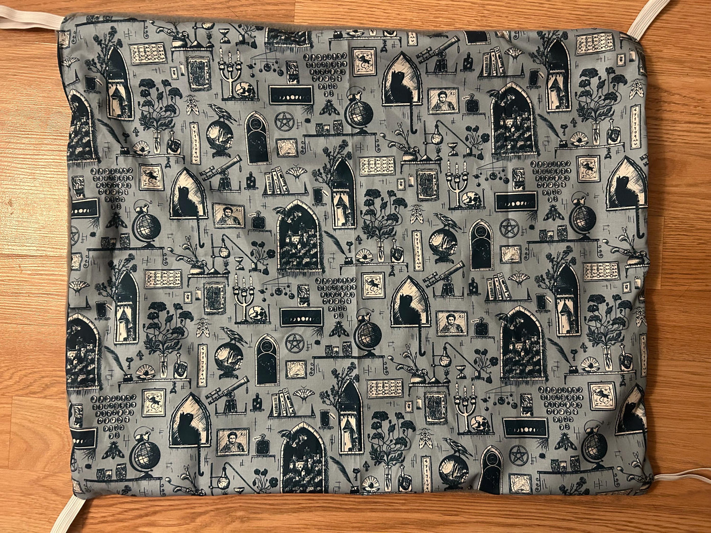 XL Halloween Rat Hammock: Fleece & Cotton, Elastic Loops