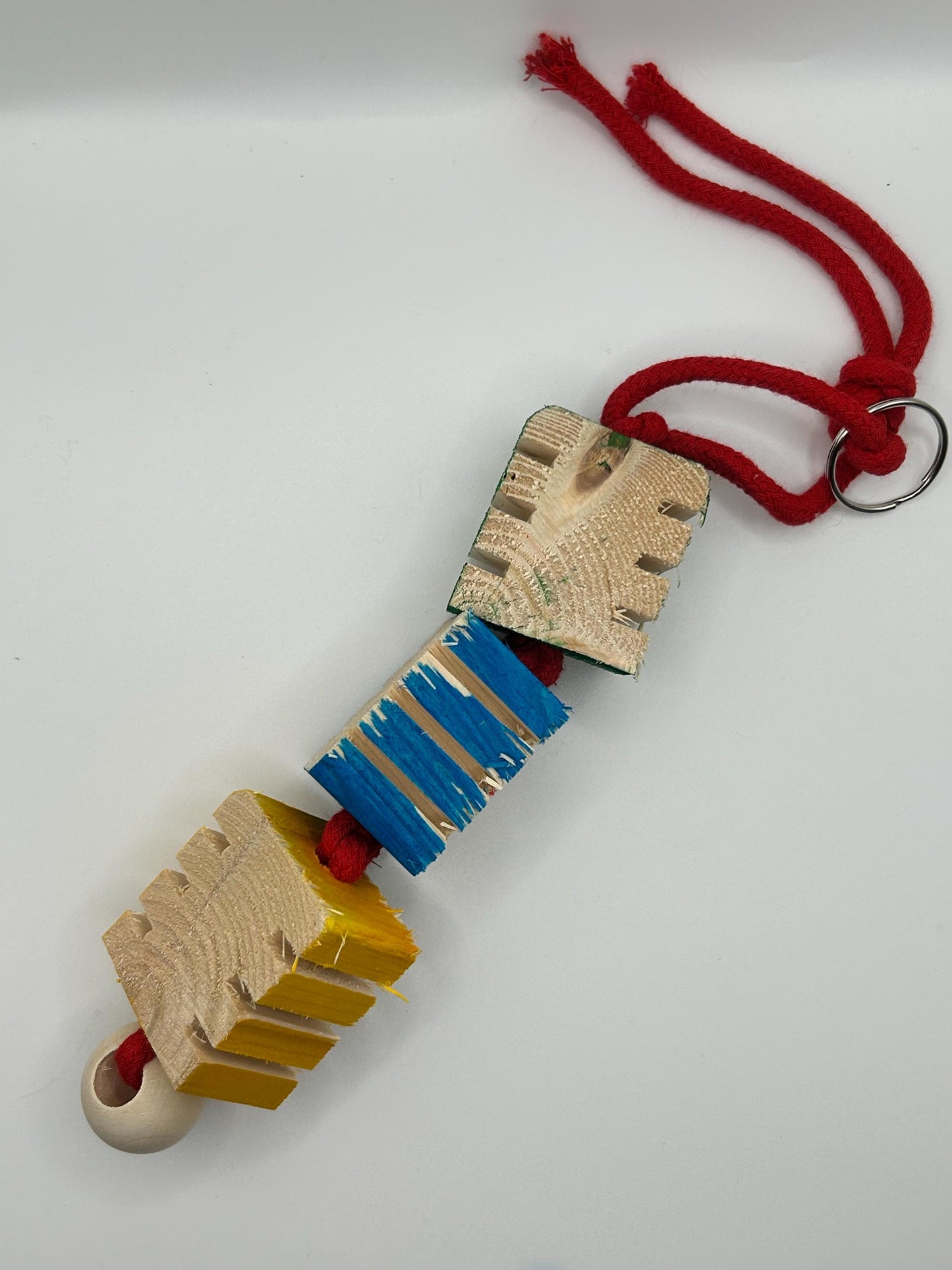 Rat Toy, wood chew toy for pet rats and smaller animals