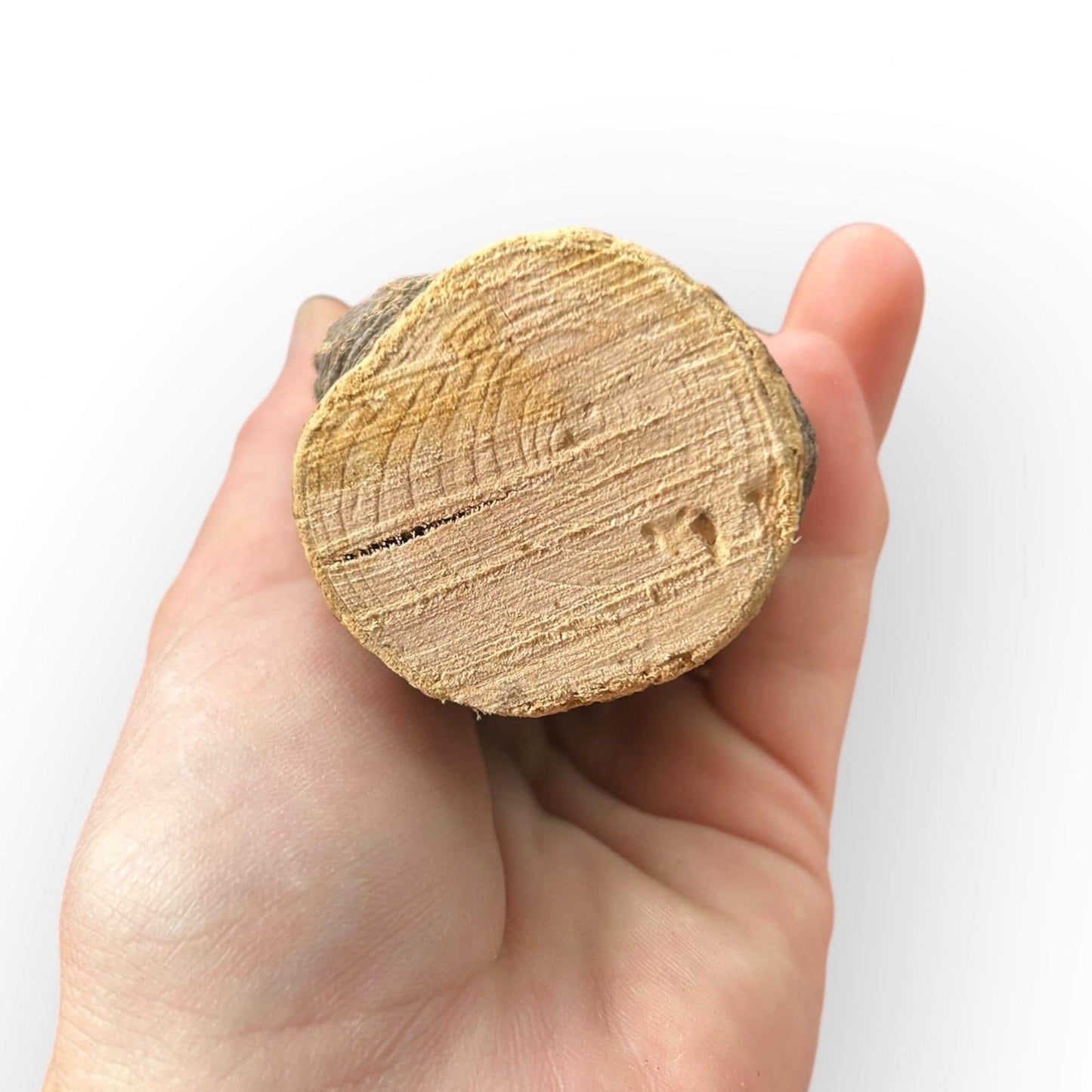 Apple Wood Chunk Chew Toy: Small Animal Cage Hanging Toy