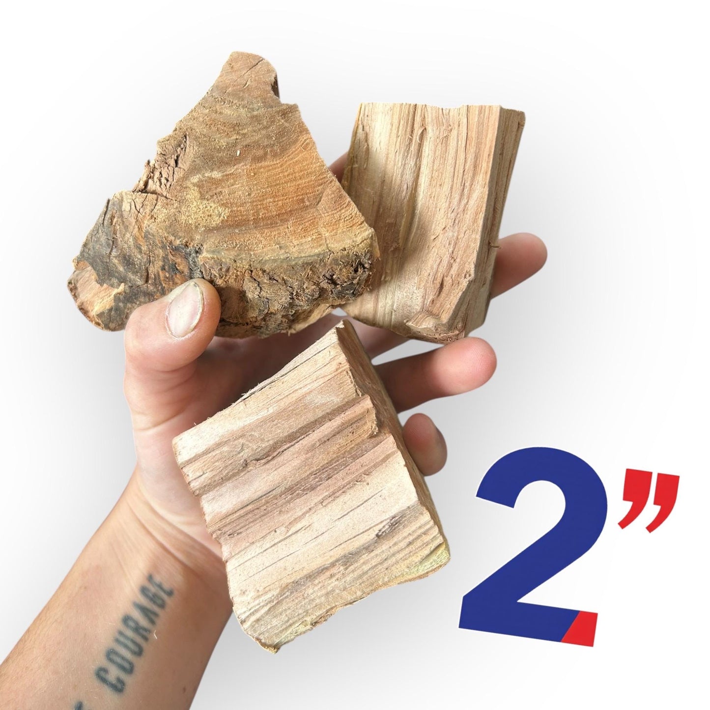 Apple Wood Chunk Chew Toy: Small Animal Cage Hanging Toy