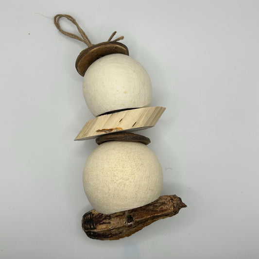 Small Animal Enrichment Toy: Coconut Shell, Yucca & Mahogany Pod