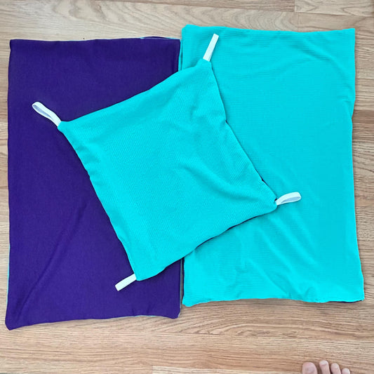 Affordable Hammock and Tray Liner Set for Small Animals like Rats, Guinea Pigs, Mice, Ferrets