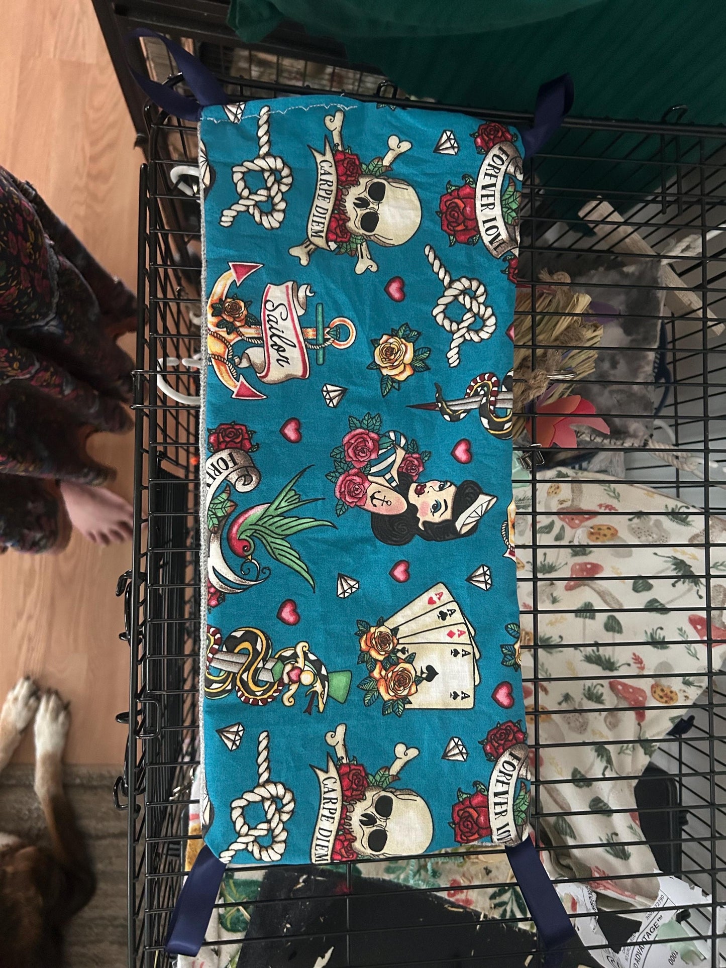 Cage Liner for Small Animals - cotton fabric