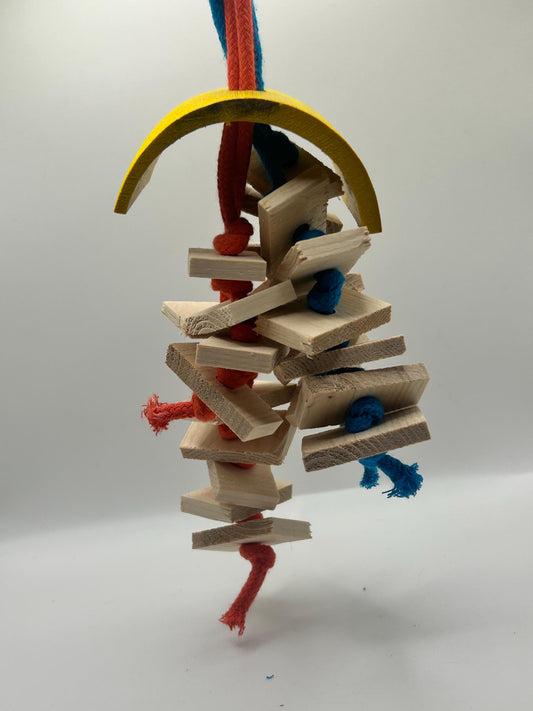 Rat Toy, wood chew toy for pet rats and smaller animals