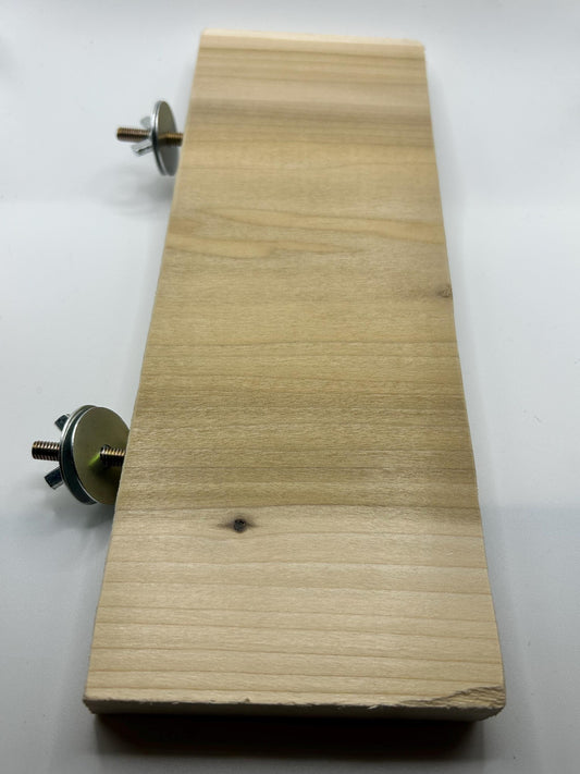 Poplar Wood Perch, 4x11x1 inch perch for small animals and birds