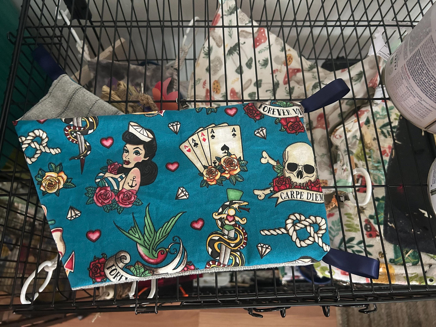 Cage Liner for Small Animals - cotton fabric